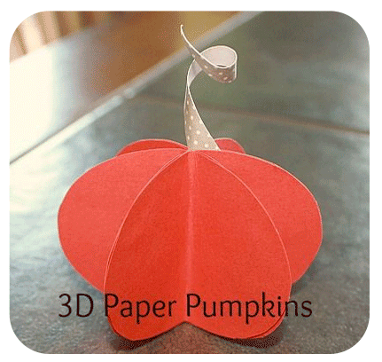 paper pumpkins